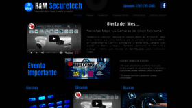 What Rmsecurity.com website looked like in 2020 (3 years ago)