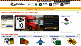 What Roadtrafficsigns.com website looked like in 2020 (3 years ago)