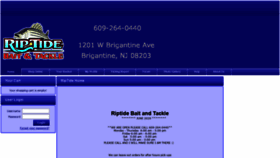 What Riptidebaitandtackle.com website looked like in 2020 (3 years ago)