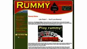 What Rummyonline.com website looked like in 2020 (3 years ago)