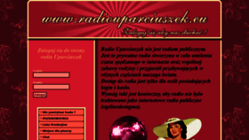 What Radiouparciuszek.eu website looked like in 2020 (3 years ago)