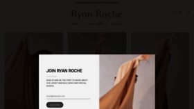 What Ryan-roche.com website looked like in 2020 (3 years ago)