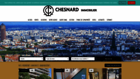 What Regiechesnard.fr website looked like in 2020 (3 years ago)