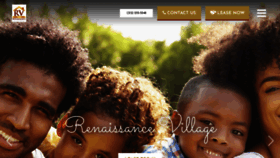 What Renaissancevillagedetroit.com website looked like in 2020 (3 years ago)