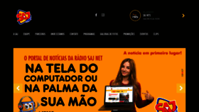 What Radiosajnet.com.br website looked like in 2020 (3 years ago)