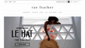 What Raefeather.com website looked like in 2020 (3 years ago)