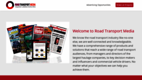 What Roadtransportmedia.co.uk website looked like in 2020 (5 years ago)