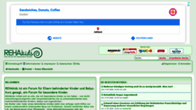 What Rehakids.de website looked like in 2020 (4 years ago)