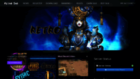 What Retrosro.com website looked like in 2020 (3 years ago)