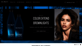 What Redken.cl website looked like in 2020 (3 years ago)