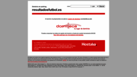 What Resultadosfutbol.es website looked like in 2020 (3 years ago)