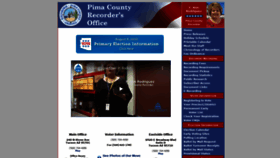 What Recorder.pima.gov website looked like in 2020 (3 years ago)
