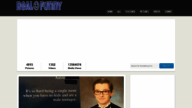 What Realfunny.net website looked like in 2020 (3 years ago)