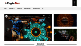 What Regisbox.com website looked like in 2020 (3 years ago)