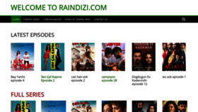 What Raindizi.com website looked like in 2020 (3 years ago)