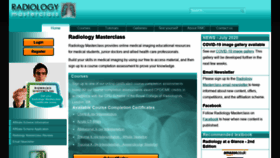 What Radiologymasterclass.co.uk website looked like in 2020 (3 years ago)