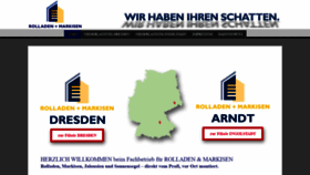 What Rolladen-markisen.de website looked like in 2020 (3 years ago)