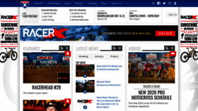 What Racerxill.com website looked like in 2020 (3 years ago)