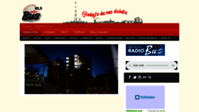 What Radiobus.rs website looked like in 2020 (3 years ago)