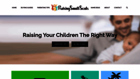 What Raisingsmallsouls.com website looked like in 2020 (3 years ago)