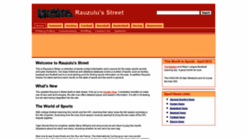 What Rauzulusstreet.com website looked like in 2020 (3 years ago)