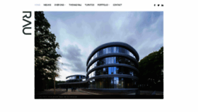 What Rau.eu website looked like in 2020 (5 years ago)