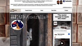 What Readaustralia.com website looked like in 2020 (3 years ago)