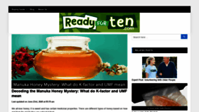 What Readyforten.com website looked like in 2020 (3 years ago)