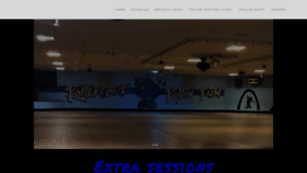 What Rollercadeskating.com website looked like in 2020 (3 years ago)