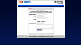 What Redhoteles.com website looked like in 2020 (3 years ago)