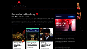 What Reeperbahn-hamburg.de website looked like in 2020 (3 years ago)