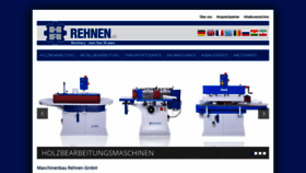 What Rehnen.de website looked like in 2020 (3 years ago)
