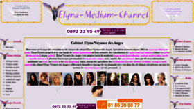 What Reiki-voyance.com website looked like in 2020 (3 years ago)