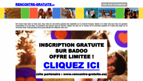 What Rencontre-gratuite.eu website looked like in 2020 (3 years ago)