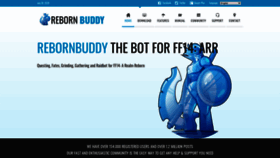 What Rebornbuddy.com website looked like in 2020 (3 years ago)