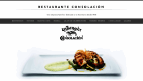 What Restauranteconsolacion.es website looked like in 2020 (3 years ago)
