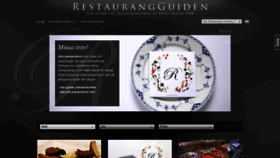 What Restaurangguiden.com website looked like in 2020 (3 years ago)