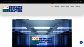 What Resourcecomputer.com website looked like in 2020 (3 years ago)