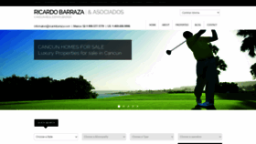 What Ricardobarraza.com website looked like in 2020 (3 years ago)
