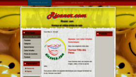 What Ricaner.com website looked like in 2020 (3 years ago)
