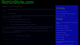 What Richinstyle.com website looked like in 2020 (3 years ago)
