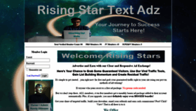 What Risingstartextadz.com website looked like in 2020 (3 years ago)