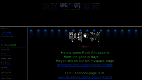 What Rockcitynews.com website looked like in 2020 (3 years ago)