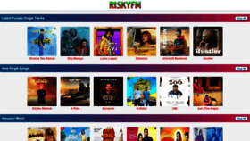 What Riskyfm.com website looked like in 2020 (3 years ago)