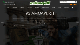 What Radionovelli.it website looked like in 2020 (3 years ago)