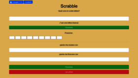 What Risolvere-scrabble.it website looked like in 2020 (3 years ago)