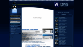 What Royalnautisme.fr website looked like in 2020 (3 years ago)