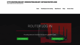What Routerlogin.in website looked like in 2020 (3 years ago)