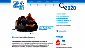 What Rundschau-webbewerb.de website looked like in 2020 (3 years ago)