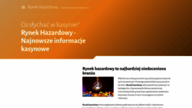What Rynekagd.pl website looked like in 2020 (3 years ago)